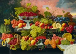Severin Roesen - Still Life, 1867