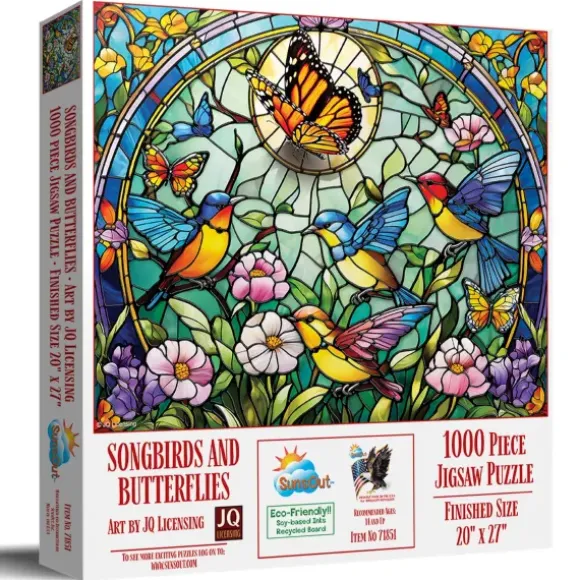 Sg Oiseaux Chanteurs Et Papillons