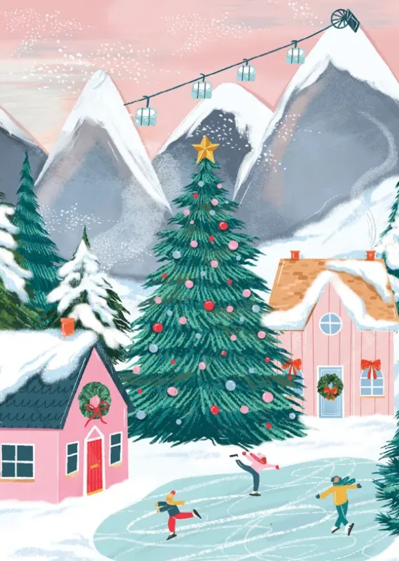 Simply, Katy - Village de Noël
