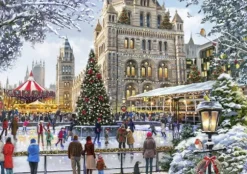 Skating Outside Natural History Museum