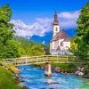 Small Church in Ramsau, Germany
