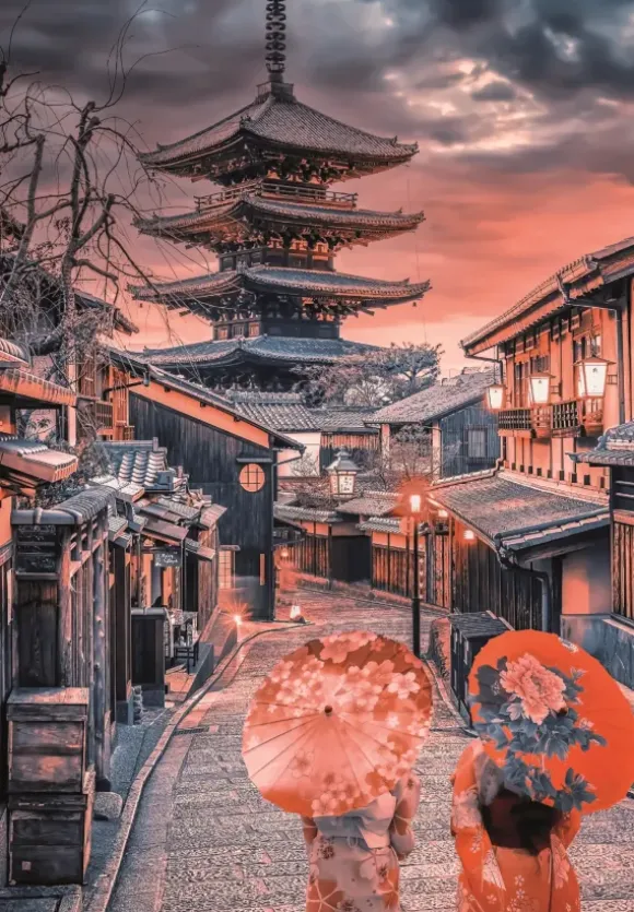 Soirée À Kyoto