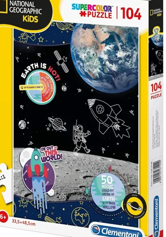 Space Explorer- Supercolor Puzzle