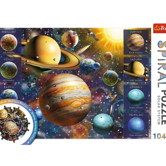 Spiral Puzzle - Solar system