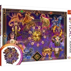 Spiral Puzzle - Zodiac signs