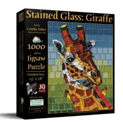 Stained Glass Giraffe