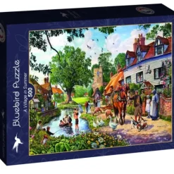 Steve Crisp - A Village in Summer