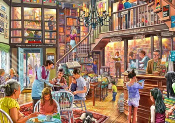 Steve Crisp - Bookshop Tearoom