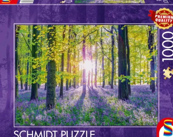 Tapis de Campanules dans les Bois