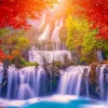 Thee Lor Su Waterfall in Autumn, Thailand