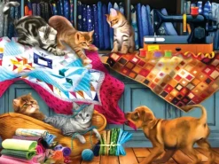 Tom Wood - Quilting Room Mischief