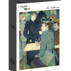 Toulouse-Lautrec Henri de - Henri de Toulouse-Lautrec : Au Moulin de la Galette, 1892