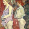 Toulouse-Lautrec Henri de - Henri de Toulouse-Lautrec : Rue des Moulins, 1894