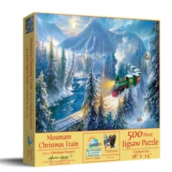 Train de Noël en Montagne