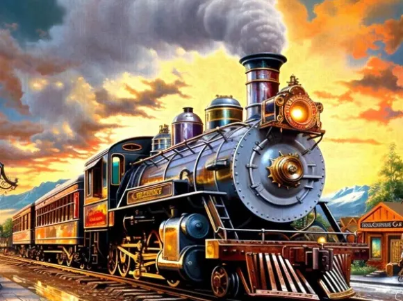 Train À La Maison