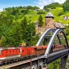 Train sur le Pont