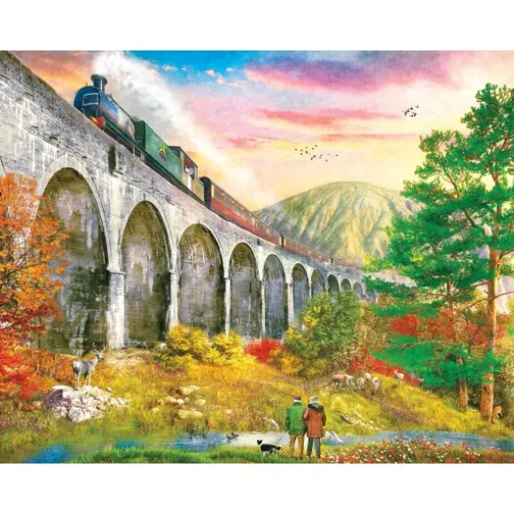Traversée Du Viaduc De Glenfinnan