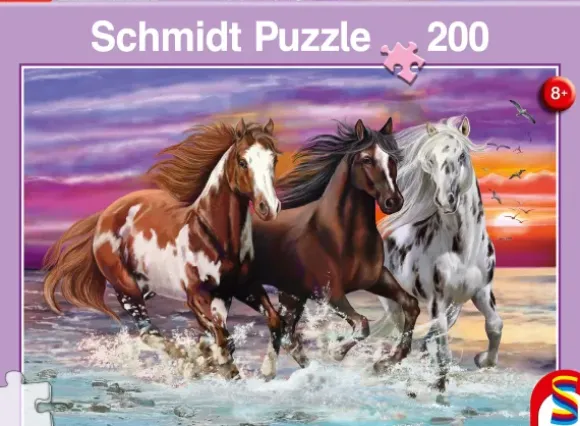 Trio de Chevaux Sauvages