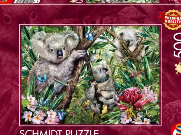Une Adorable Famille de Koalas