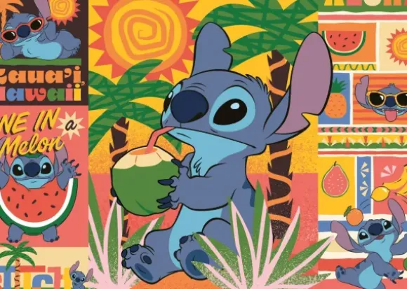 Vacances avec Stitch