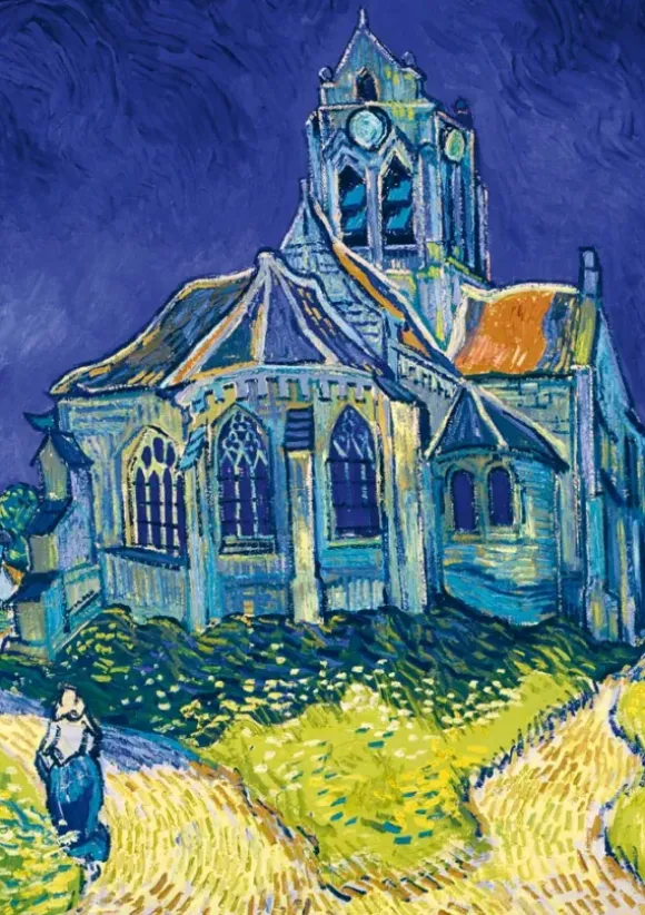 Van Gogh Vincent - Vincent Van Gogh - The Church in Auvers-sur-Oise, 1890
