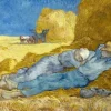 Van Gogh Vincent - Vincent Van Gogh - The siesta (after Millet), 1890