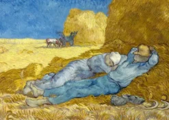 Van Gogh Vincent - Vincent Van Gogh - The siesta (after Millet), 1890