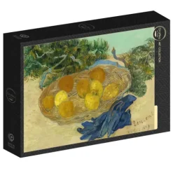 Van Gogh Vincent - Vincent Van Gogh - Still Life of Oranges and Lemons with Blue Gloves, 1889