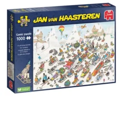 Van Haasteren Jan - JAN VAN HAASTEREN - DESCENTE EFFRENÉE DE LA MONTAGNE (1000 PIECES)