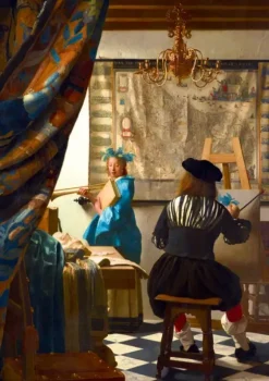 Vermeer Johannes - Johannes Vermeer - Art of Painting, 1668