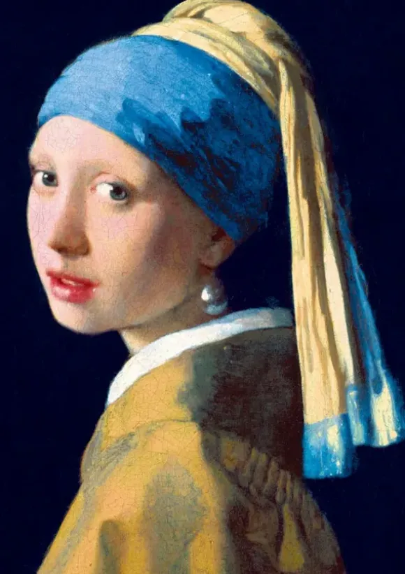 Vermeer Johannes - Vermeer- Girl with a Pearl Earring, 1665