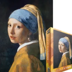 Vermeer Johannes - Vermeer Johannes : La Jeune Fille à la Perle, 1665