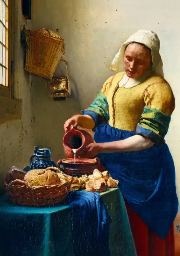 Vermeer Johannes - Vermeer- The Milkmaid, 1658