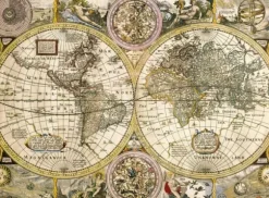 Vieille carte du monde