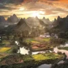 View of China