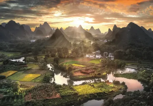 View of China