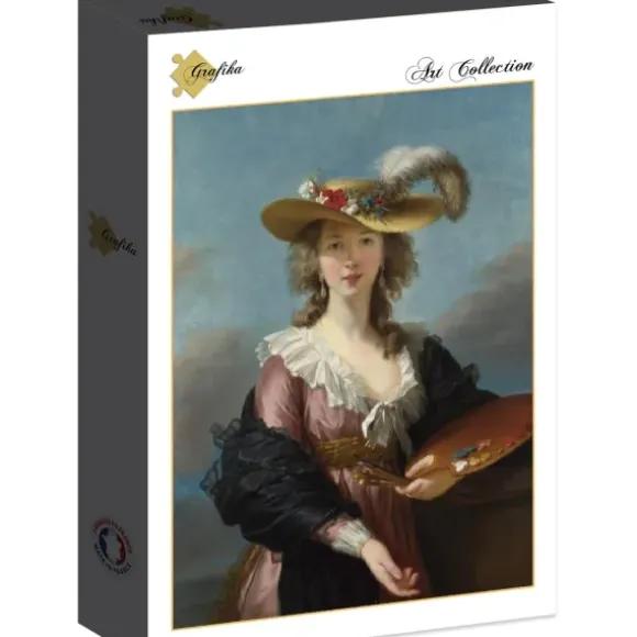 Vigee le Brun Louise-Élisabeth - Elisabeth Vigée-Lebrun : Autoportrait au Chapeau de Paille, 1782