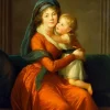Vigee le Brun Louise-Élisabeth - Louise-Élisabeth Vigee le Brun : Princesse Alexandra Golitsyna et son fils Piotr, 1794
