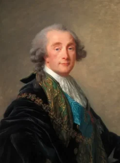Vigee le Brun Louise-Élisabeth - Élisabeth-Louise Vigee le Brun : Alexandre Charles Emmanuel de Crussol-Florensac, 1787
