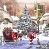 Village and Santa