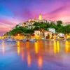 Village de Vrbnik, Croatie