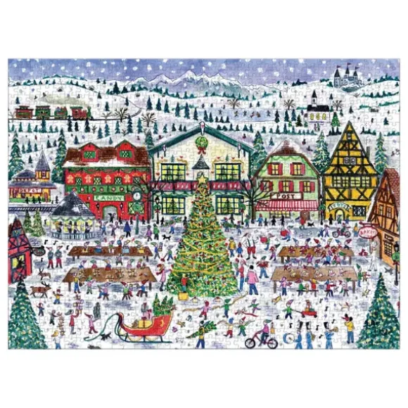 Village du Père Noël - Puzzle 1000 Pièces