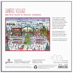 Village du Père Noël - Puzzle 1000 Pièces