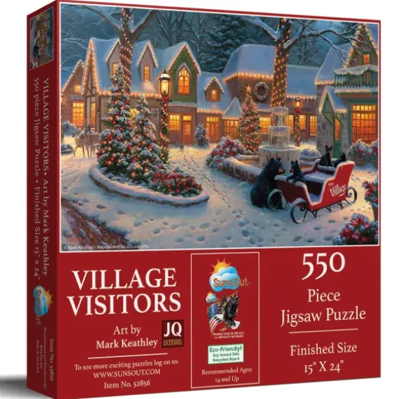 Visiteurs du Village