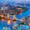Vue Aérienne de Londres