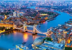 Vue Aérienne de Londres