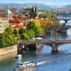 Vue des Ponts de Prague