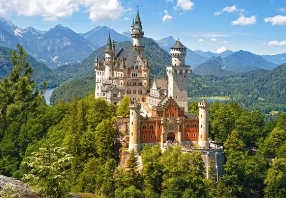 Vue du Château de Neuschwanstein