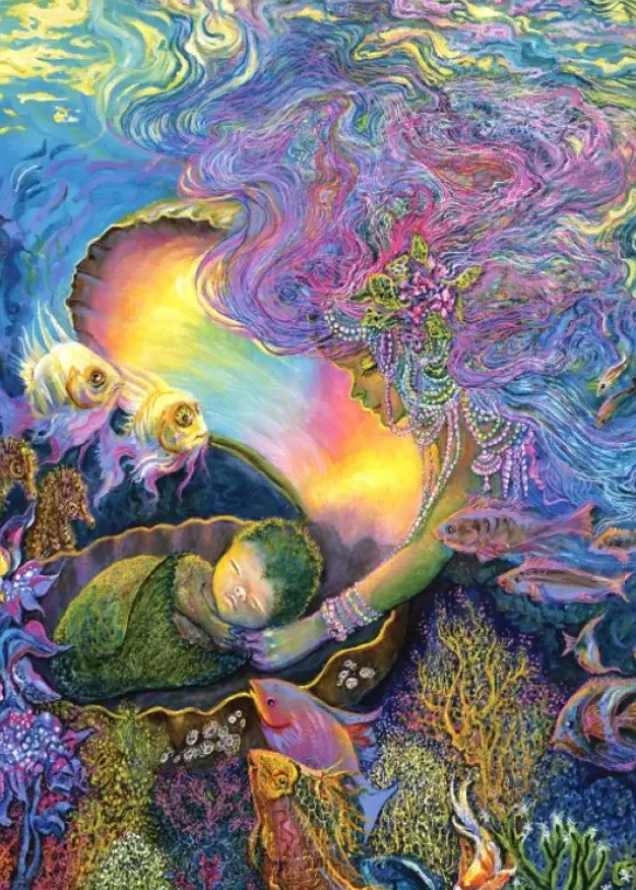 Wall Joséphine - Birth of a Mer-baby