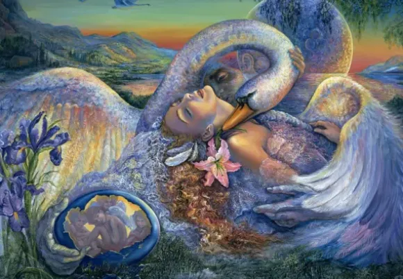 Wall Joséphine - Leda and the Swan